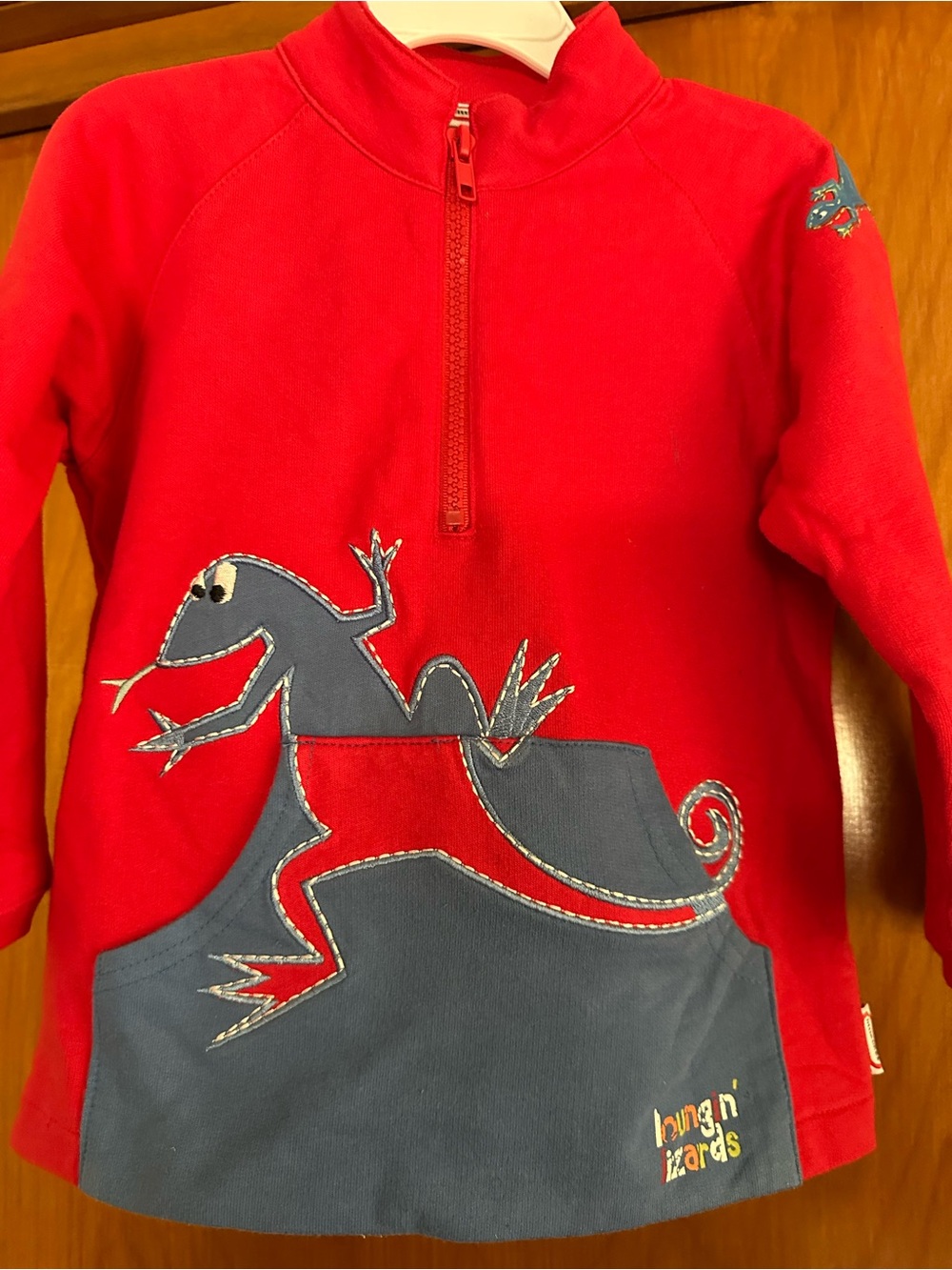 Little Tikes 3T Frog Quarter Zip Pullover NWOT